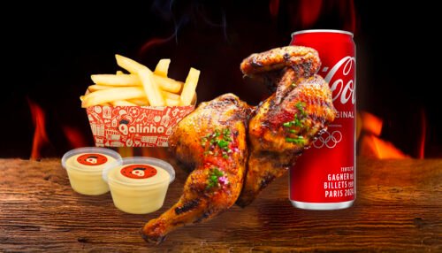 menu demi poulet braisé galinha moisselle 95